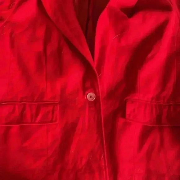 Vintage Pendleton, virgin wool one button blazer - Picture 4 of 6